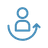 Recruitment talent manager icon